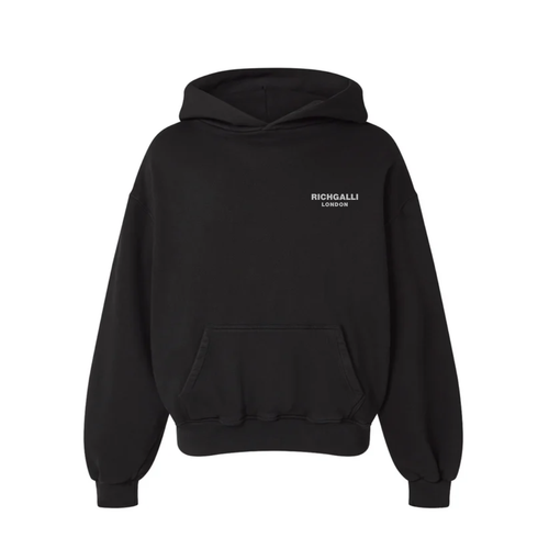 BLACK HEAVY OVERSIZED HOODIE
