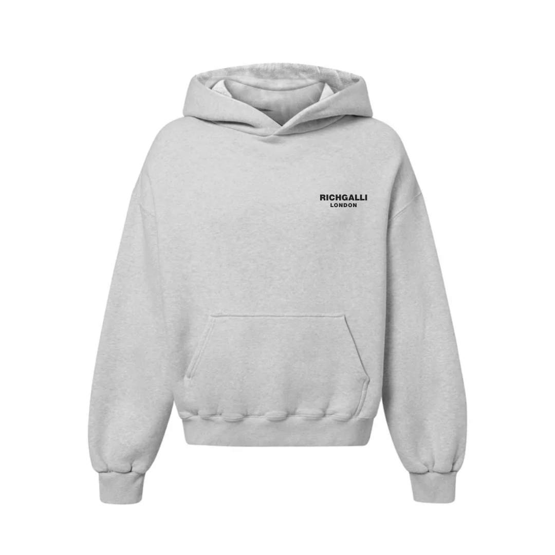 GREY HEAVY OVERSIZED HOODIE